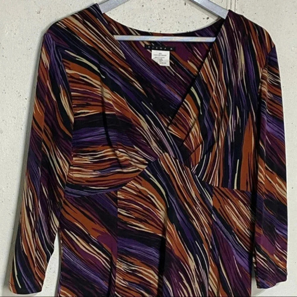 Tiana B. L multicolor A-line jersey knit dress‎ - Picture 3 of 5